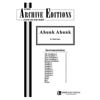 Ahunk Ahunk (Full Score)