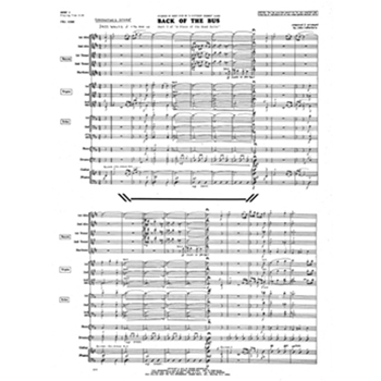 Back Of The Bus (Full Score)