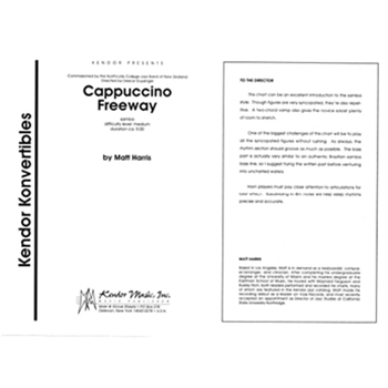 Cappuccino Freeway (Full Score)