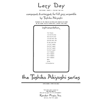 Lazy Day (Full Score)