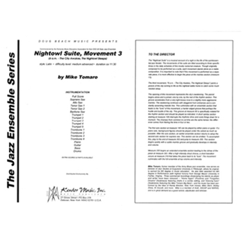 Nightowl Suite, Movement 3 (6 a.m. - The City Awakes, The Nightowl Sleeps) (Full Score) (6 a.m. - The City Awakes, The Nightowl Sleeps)