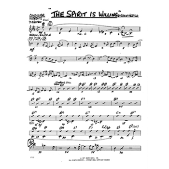 Spirit Is Willing, The (Full Score)