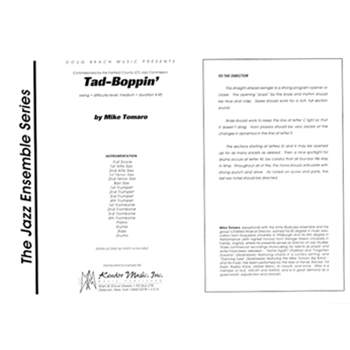 Tad-Boppin' (Full Score)