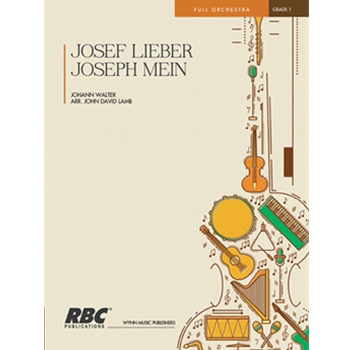 Joseph Lieber Joseph Mein (Score)