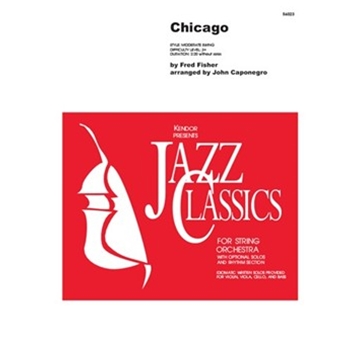 Chicago by Fisher Fred - Caponegro John - for Full Score