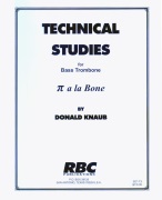 Technical Studies by Knaub D for Bass Trombone and Piano