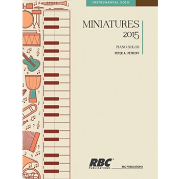 Miniatures 2015 Piano Solo Collection