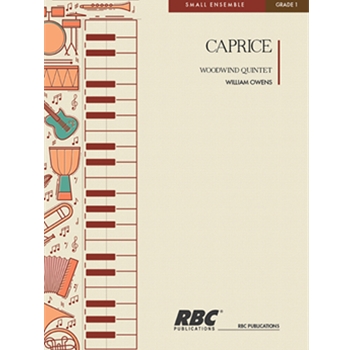 Caprice by Owens William for Woodwind Quintet