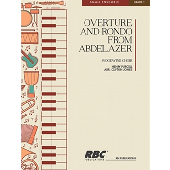 Overture and Rondo from Abdelazer by Purcell Henry - Jones Clifton J - for 12 Woodwinds