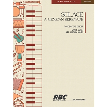 Solace by Joplin Scott - Jones Clifton J - for Woodwind Choir