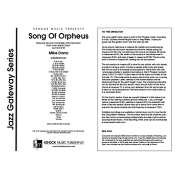 Song Of Orpheus (Full Score)