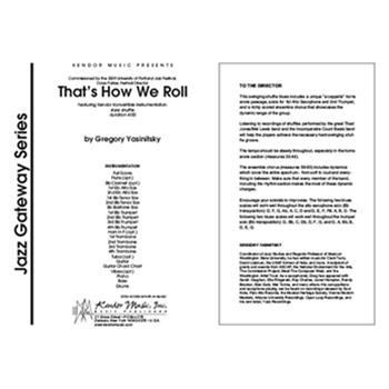 That's How We Roll (Full Score)