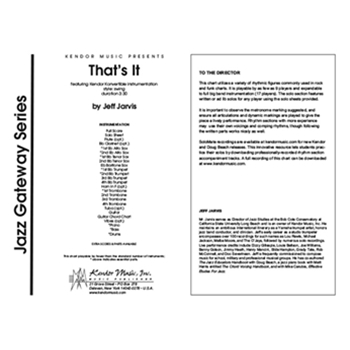 That's It (Full Score)