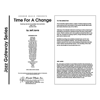 Time For A Change (Full Score)