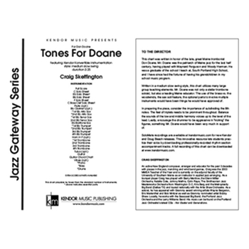 Tones For Doane (Full Score)
