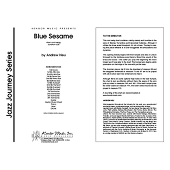 Blue Sesame (Full Score)