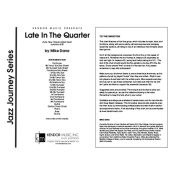 Late In The Quarter (Full Score)