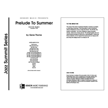 Prelude To Summer (Full Score)