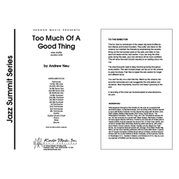 Too Much Of A Good Thing (Full Score)