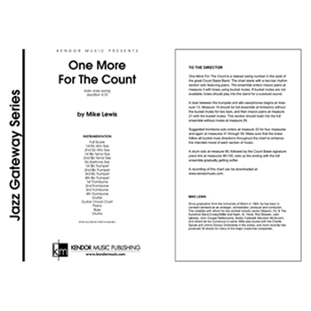 One More For The Count (Full Score)
