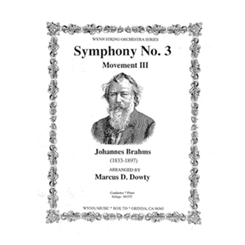 Symphony No. 3 Movement #3 (Score)