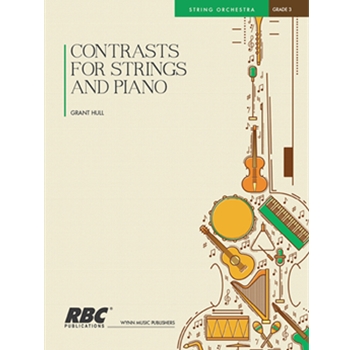 Contrasts For Strings And Piano (Score)