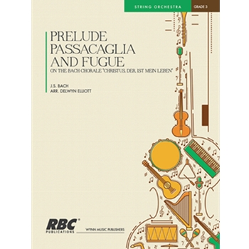 Prelude Passacaglia And Fugue-(Score)