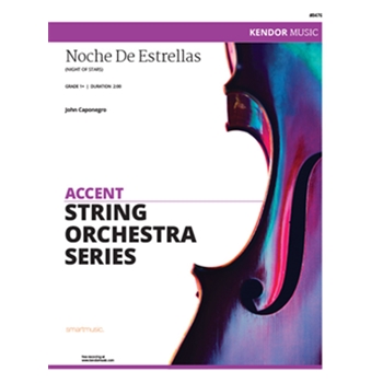 Noche De Estrella (night Of The Stars) by Caponegro John for String Orchestra