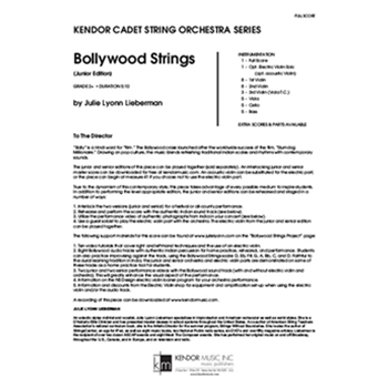 Bollywood Strings (junior Edition) by Lieberman Julie Lyonn for String Orchestra