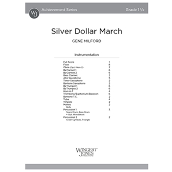 Silver Dollar March (Score)