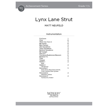 Lynx Lane Strut (Score)
