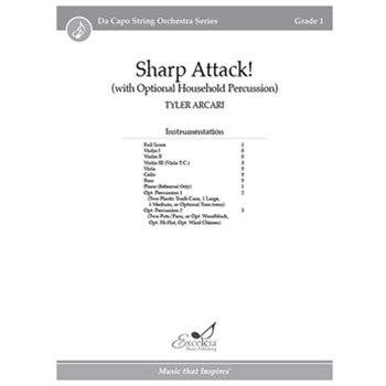 Sharp Attack! (with Optional Household Percussion)