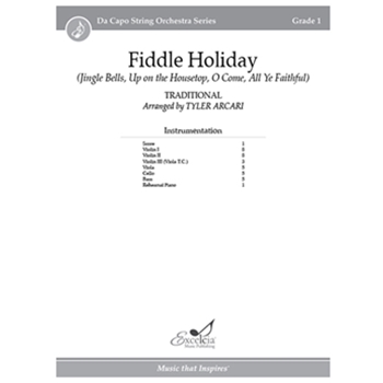 Fiddle Holiday (Score) (Jingle Bells, Up on the Housetop, O Come, All Ye Faithful)