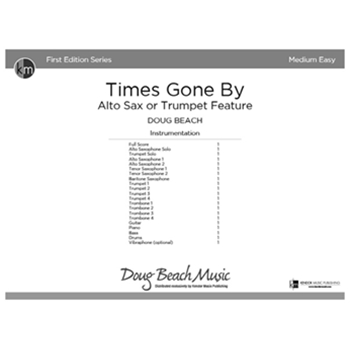 Times Gone By Alto Sax or Trumpet Feature