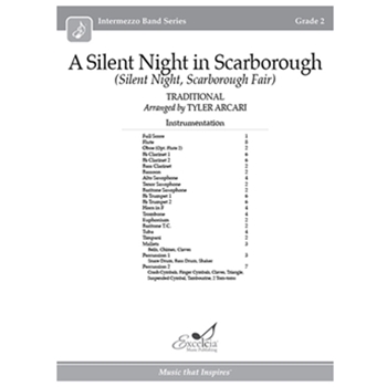 A Silent Night in Scarborough (Score) (Silent Night, Scarborough Fair)