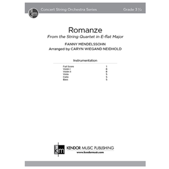 Romanze (Score) From the String Quartet in E-flat Major