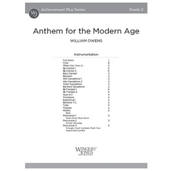 Anthem for the Modern Age (Score)