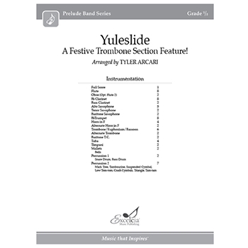 Yuleslide (Score) A Festive Trombone Section Feature!