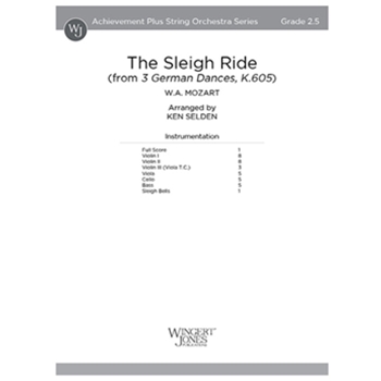 The Sleigh Ride (from 3 German Dances, K.605)