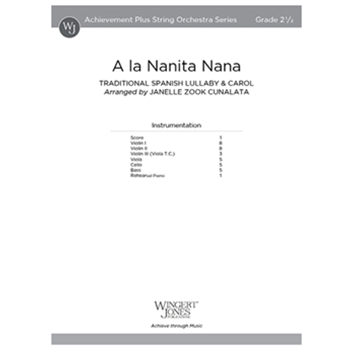A la Nanita Nana (Score)