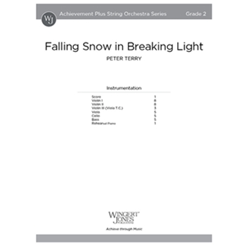 Falling Snow in Breaking Light (Score)