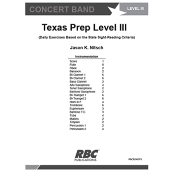 Texas Prep Level 3