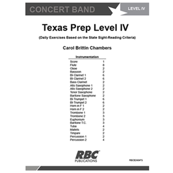 Texas Prep Level 4