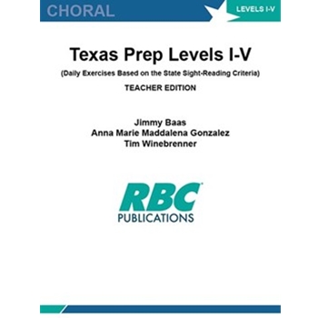 Texas Prep Levels I-V