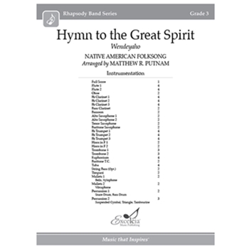 Hymn to the Great Spirit (Score) Wendeyaho