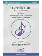 Deck the Hall Fa-La-La-Cha-Cha-Cha by Traditional - Clydesdale David - for SAB