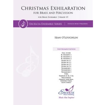 Christmas Exhilaration For Brass and Percussion