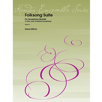 Folksong Suite For Saxophone Quartet