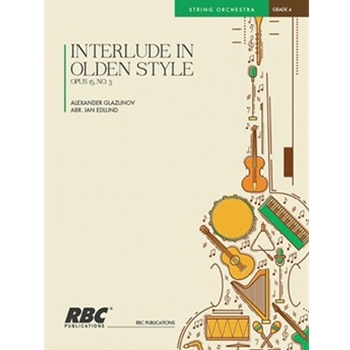 Interlude In Olden Style Opus 15, No 3
