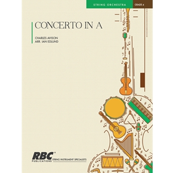 Concerto In A (Score)
